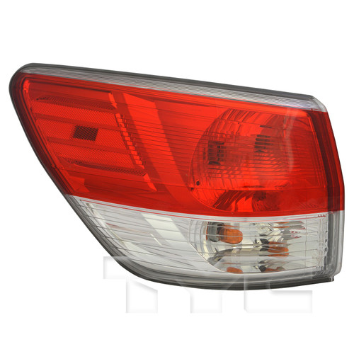 Left Outer Tail Light Assembly 11-6568-00 - front view