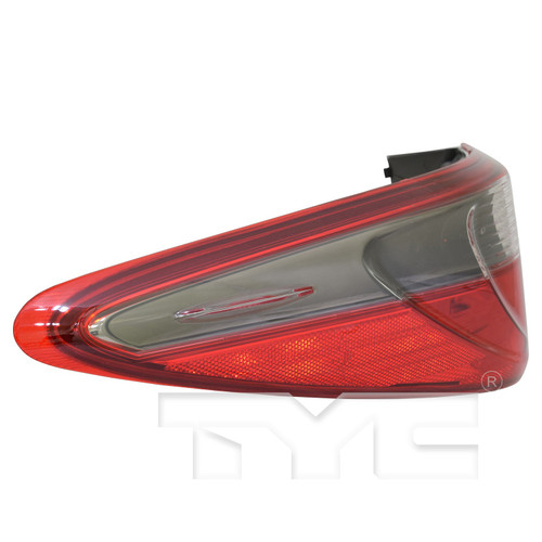 Left Outer Tail Light Assembly 11-6738-90 - angled view