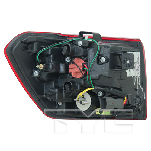 Right Outer CAPA Certified Tail Light Assembly 11-6763-00-9 - back view