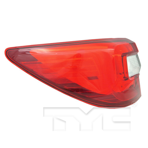 Left Outer Tail Light Assembly 11-6718-00 - side view