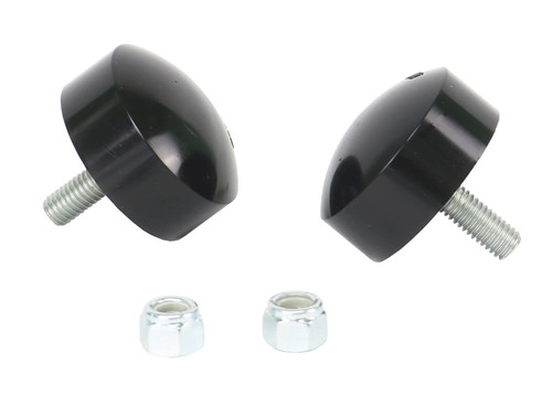 Whiteline Bump Stop Disk Universal Pair H:1in Dia:2in