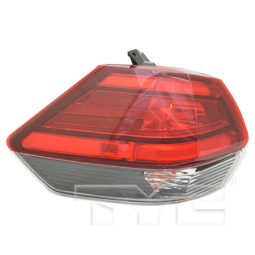 Left Outer CAPA Certified Tail Light Assembly 11-6974-00-9 - front view