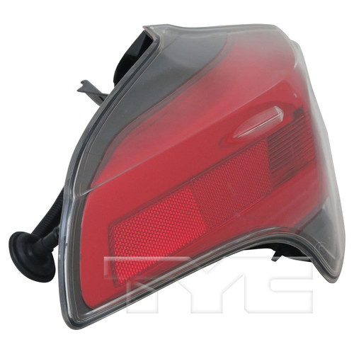Left Outer CAPA Certified Tail Light Assembly 11-6890-00-9 - connector view