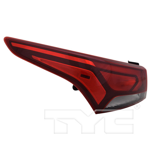 Left Outer Tail Light Assembly 11-9050-00 - angled view