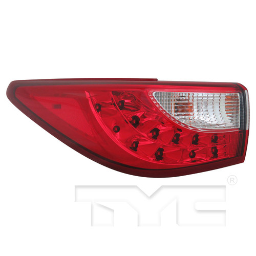 Left Outer Tail Light Assembly 11-6870-00 - front view