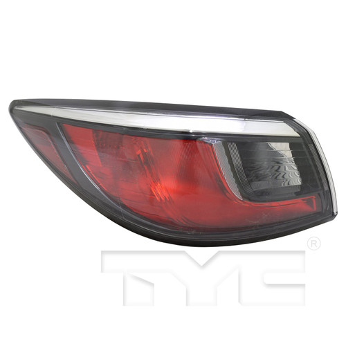 Left Outer Tail Light Assembly 11-6858-00 - front view