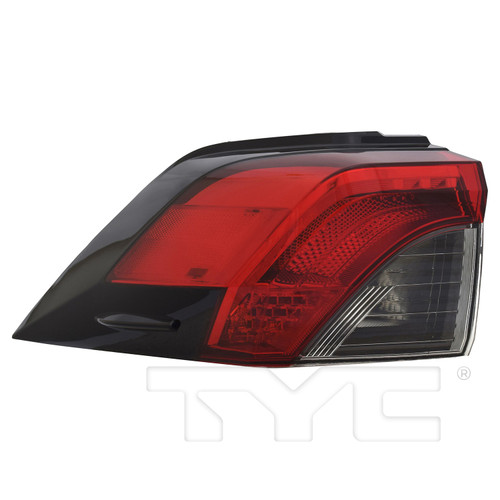 Left Outer Tail Light Assembly 11-9086-91 - front view