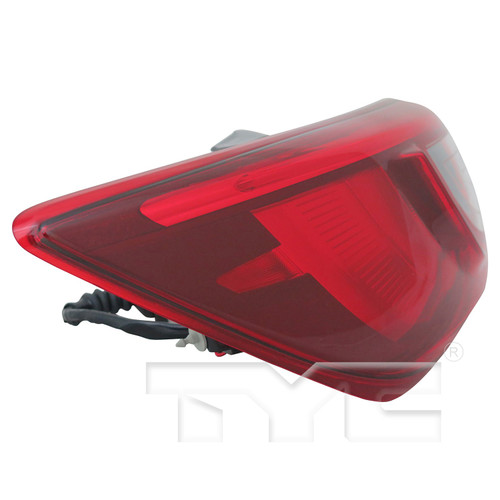 Left Outer Tail Light Assembly 11-6902-00 - angled view