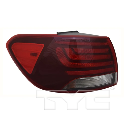 Left Outer Tail Light Assembly 11-9072-00 - front view
