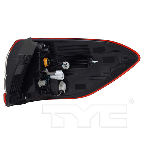 Left Outer CAPA Certified Tail Light Assembly 11-9066-00-9 - back view