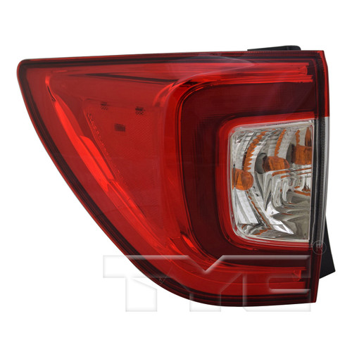 Left Outer Tail Light Assembly 11-9076-00 - front view