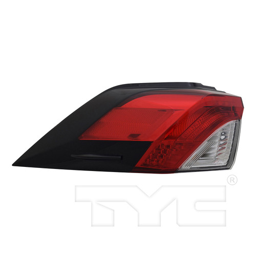 Left Outer CAPA Certified Tail Light Assembly 11-9086-00-9 - front view