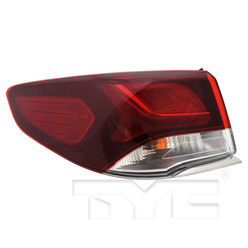 Left Outer Tail Light Assembly 11-9192-00 - front view