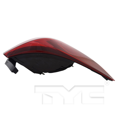 Left Outer Tail Light Assembly 11-9192-00 - top view