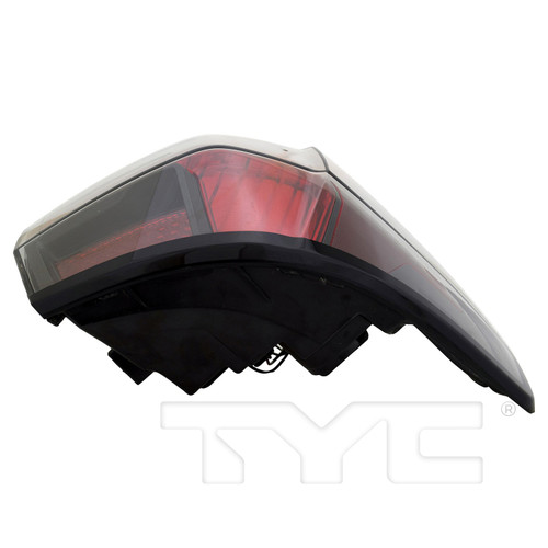 Left Outer Tail Light Assembly 11-9354-00 - top view