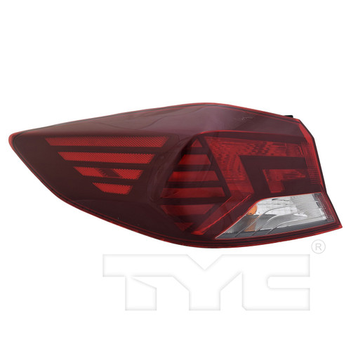 Left Outer CAPA Certified Tail Light Assembly 11-9164-00-9 - front view
