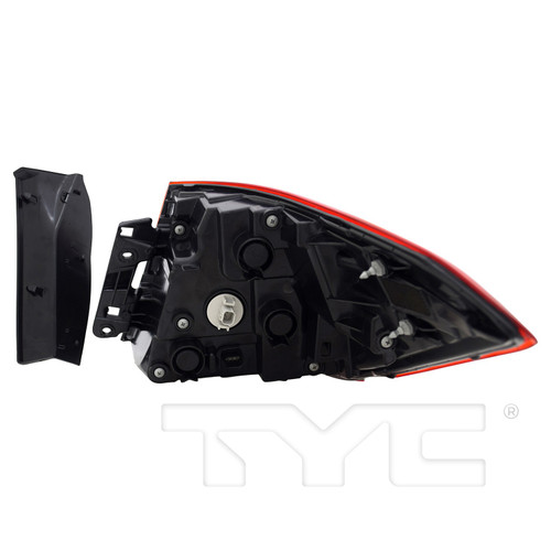 Left Outer CAPA Certified Tail Light Assembly 11-9292-00-9 - back view