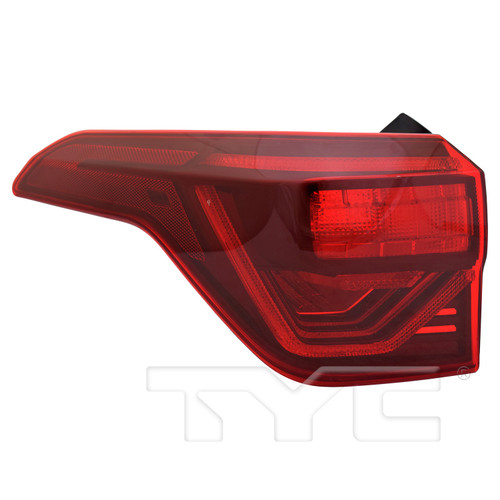 Left Outer CAPA Certified Tail Light Assembly 11-9334-00-9 - front view