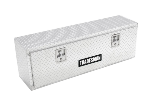 Tradesman Aluminum Top Mount L-Wing Box (72in.) - Brite