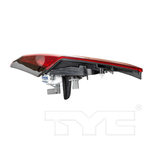 Left Inner CAPA Certified Tail Light Assembly 17-5410-00-9 - top view