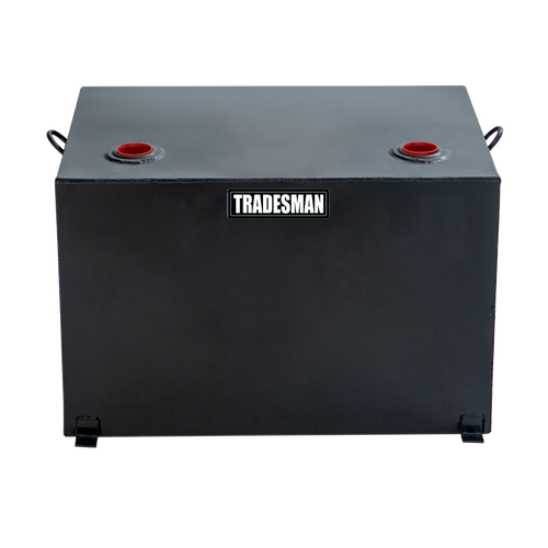 Tradesman Steel Rectangular Liquid Storage Tank - Black