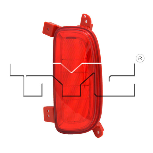 Rear Right Reflector Assembly 17-5445-00 - right view