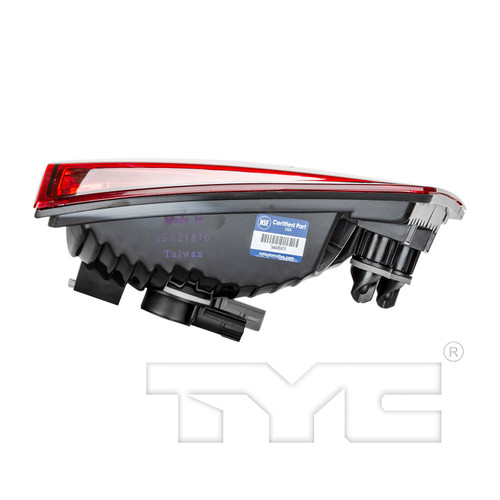 Right Inner CAPA Certified Tail Light Assembly 17-5461-00-9 - top view