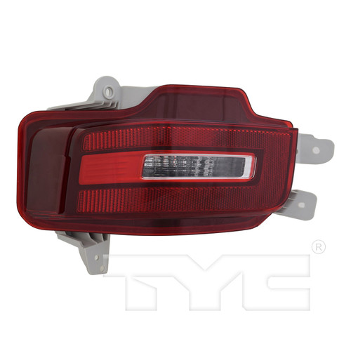 Left CAPA Certified Back Up Light Assembly 17-5836-00-9 - front view