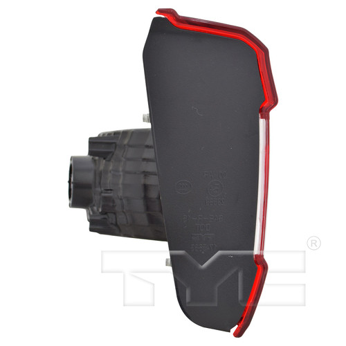 Left CAPA Certified Back Up Light Lens / Housing 17-5864-01-9 - angled view