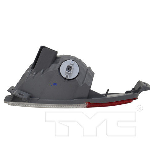 Left Back Up Light Assembly 17-5814-00 - bottom view