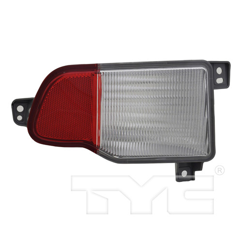 Left CAPA Certified Back Up Light Assembly 17-5814-00-9 - front view