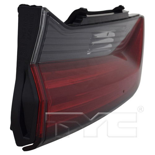 Left Inner CAPA Certified Tail Light Assembly 17-5734-90-9 - angled view