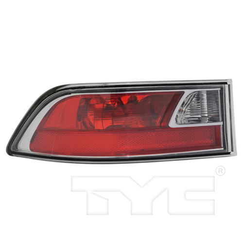 Left CAPA Certified Back Up Light Lens / Housing 17-5876-01-9 - front view