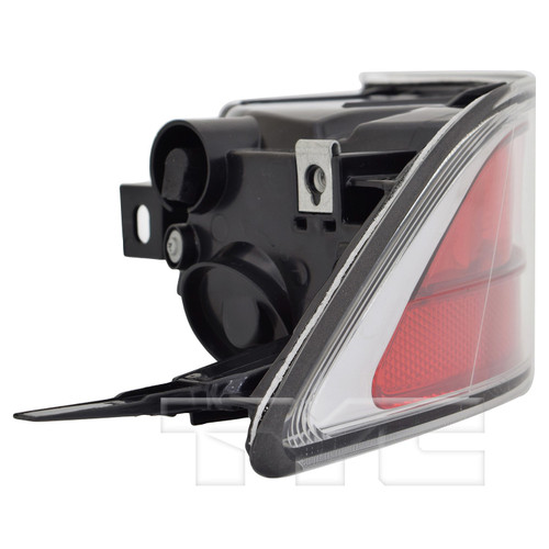 Left CAPA Certified Back Up Light Lens / Housing 17-5876-01-9 - angled view