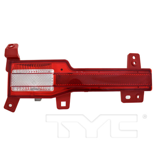 Left CAPA Certified Back Up Light Assembly 17-5978-00-9 - front view