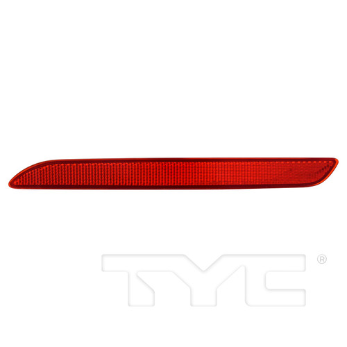 Rear Left CAPA Certified Reflector Assembly 17-6038-00-9 - front view
