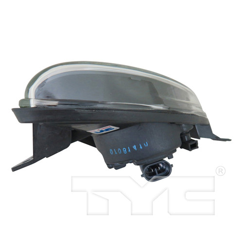 Left CAPA Certified Fog Light Assembly 19-12050-00-9 - bottom view