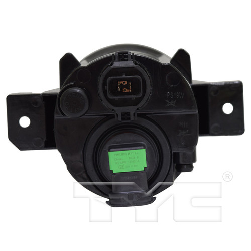 Left CAPA Certified Fog Light Assembly 19-14158-00-9 - back view