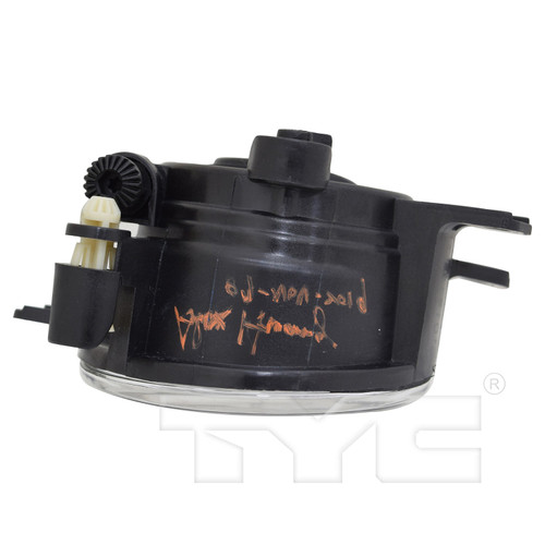 Left CAPA Certified Fog Light Lens / Housing 19-12104-01-9 - top view