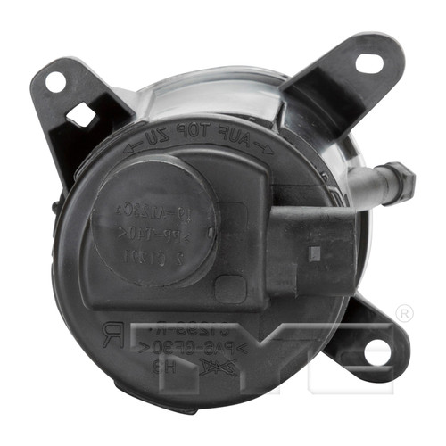 Left Fog Light Assembly 19-0124-00 - back view