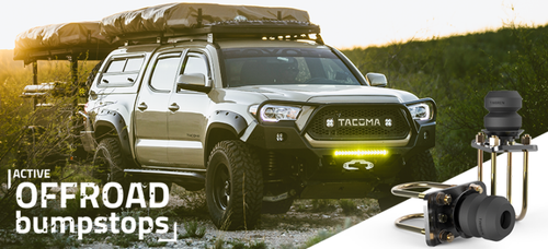 Timbren Rear Active Off Road Bumpstops for Toyota Land Cruiser Base