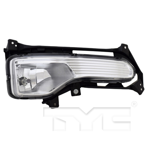 Right CAPA Certified Fog Light Assembly 19-6057-00-9 - front view