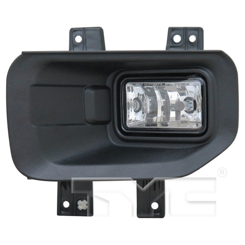 Left CAPA Certified Fog Light Assembly 19-6132-00-9 - front view