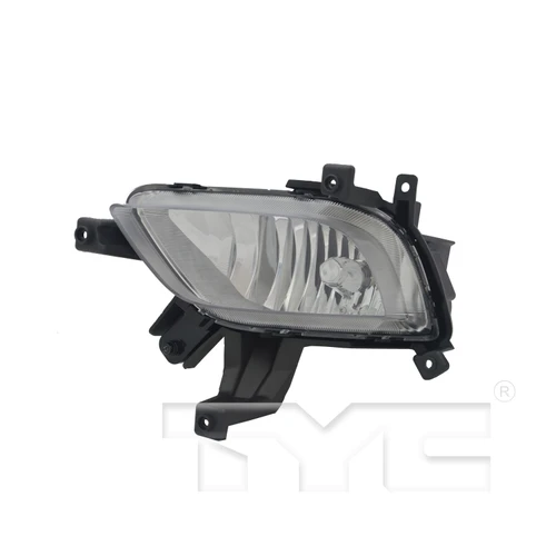 Left CAPA Certified Fog Light Assembly 19-6066-00-9 - front view