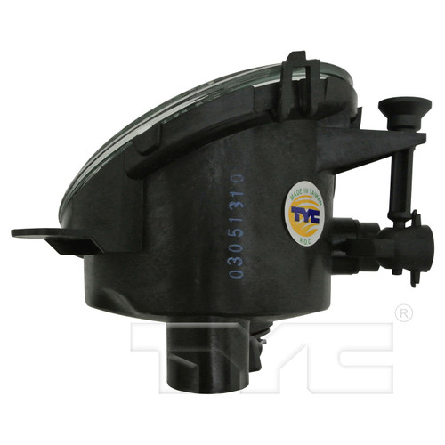 Left Fog Light Assembly 19-6016-00 - top view