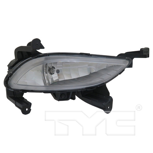 Right CAPA Certified Fog Light Assembly 19-6165-00-9 - front view