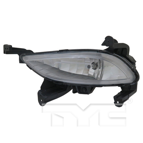 Left Fog Light Assembly 19-6166-00 - front view