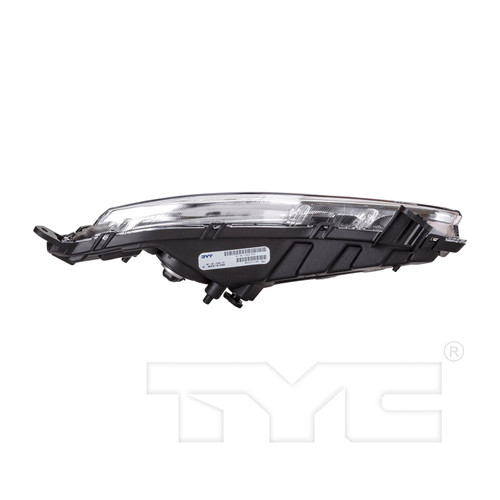 Left Fog Light Assembly 19-6028-00 - top view