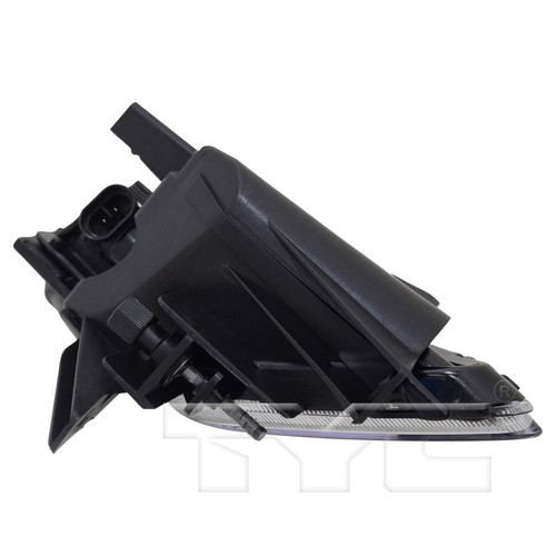 Left CAPA Certified Fog Light Assembly 19-6056-00-9 - bottom view