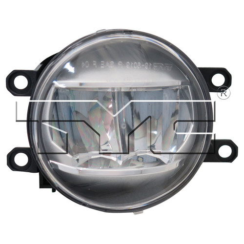 Left CAPA Certified Fog Light Assembly 19-6118-00-9 - front view